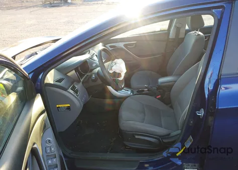 2012 Hyundai Elantra Gls from USA, damaged, VIN 5NPDH4AE7CH149833